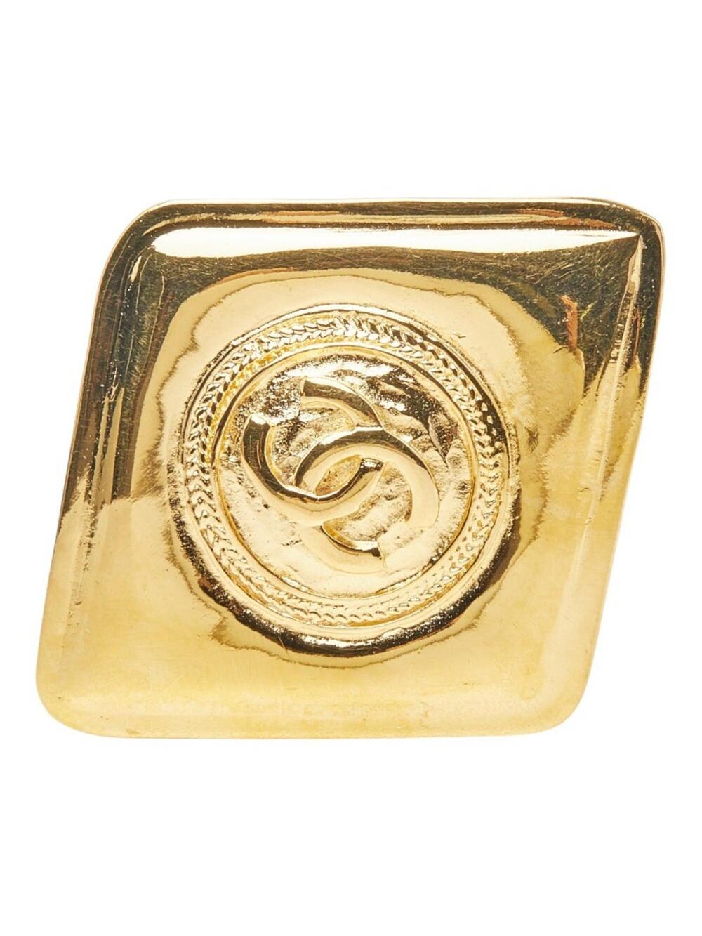 Chanel Cc Logo Brooch Metal #275883C69B